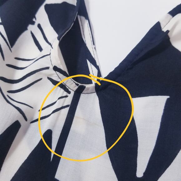 Plenty by Tracy Reese Geometric Print  Maxi Dress High Low Ruffle Keyhole Back - Picture 3 of 15